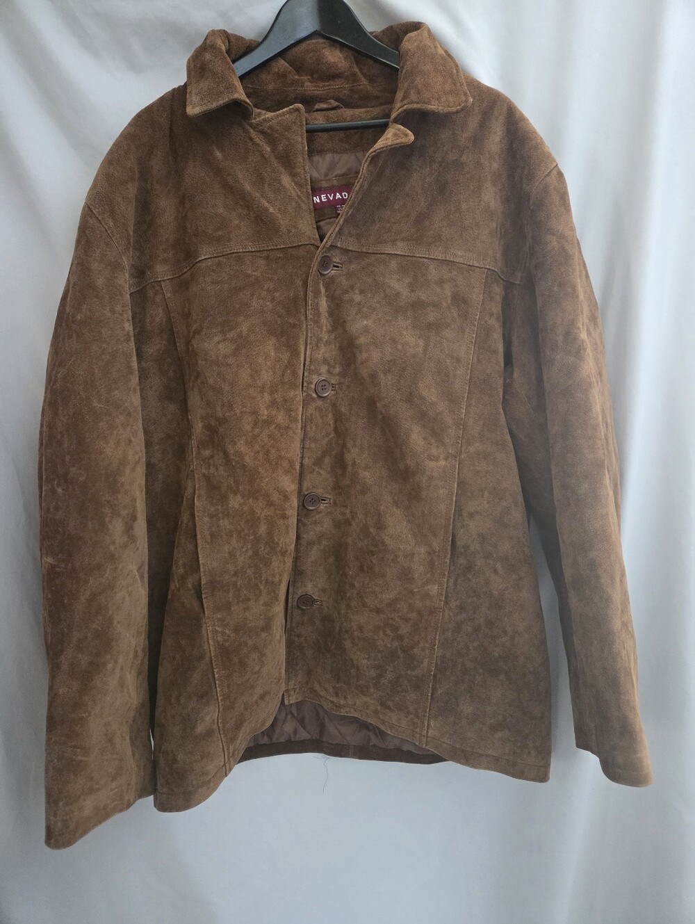 Brown Suede Lightweight Shirt Jacket